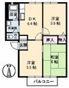メゾン・アムール C棟の間取り画像