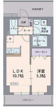 ソレイユ北田町の間取り画像