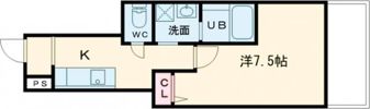 エルグランド津久野の間取り画像