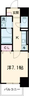 ファスティーナ本陣の間取り画像