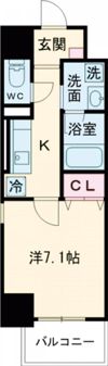 ファスティーナ本陣の間取り画像