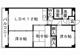 ファミーユ飛田の間取り画像