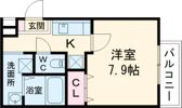 フジパレス野崎Ⅰ番館の間取り画像
