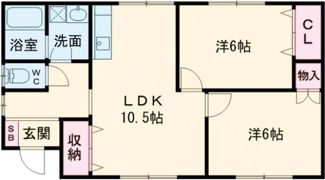 ひなた住宅 東の間取り画像