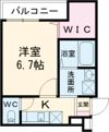 フジパレス野崎Ⅰ番館の間取り画像