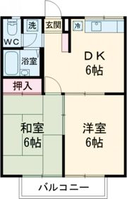 グランディーナ左京の間取り画像