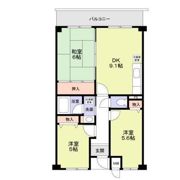 ジュネス東生駒の間取り画像