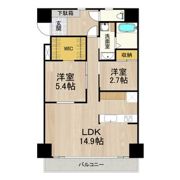 インプルーブ三宮イーストの間取り画像