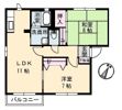 ウッド ヴィラージュ A棟の間取り画像