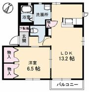 シャーメゾンM－Ⅴの間取り画像