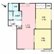 ディアスイースト A棟の間取り画像