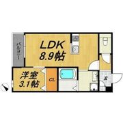 LECOCON岐阜Ⅱの間取り画像