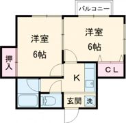 ブロードウェータウンBの間取り画像
