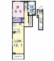 ラフィネ Mの間取り画像