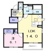 ブランシア 泉の間取り画像