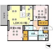 スリーレイヤー柏の葉(Three Lyaer柏の葉)の間取り画像