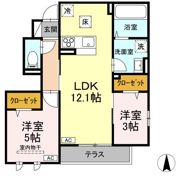 ブラン・シエルの間取り画像