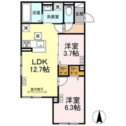 セレスティア扇Ⅴの間取り画像