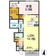 D-ROOM Fourth A棟の間取り画像
