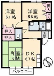 パティオ 5の間取り画像