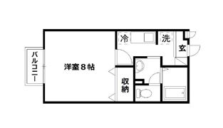 セジュールウィルCの間取り画像