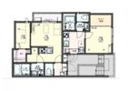 KEIAI RESIDENCE北上尾Ⅱの間取り画像