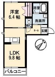 シャーメゾン小串の間取り画像