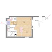 リアンルシール姪浜の間取り画像