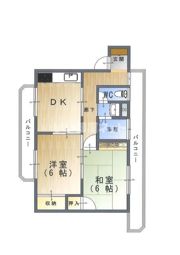 日山マンションの間取り画像