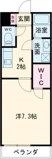 Futur Mirakumaの間取り画像