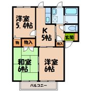シャーメゾン早川町の間取り画像