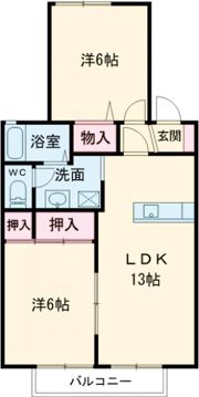 メゾンドエンボワールⅤの間取り画像