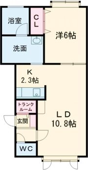 ニューエスパニアI Aの間取り画像