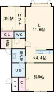 ルナコリーヌの間取り画像