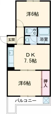 リバーサイド西舞子の間取り画像