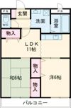 グランパル佐保の間取り画像