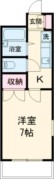 Hill Top Teradaの間取り画像