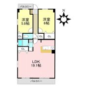 フレーシュの間取り画像