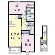 レジェンドⅩⅩⅠの間取り画像