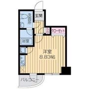 ライブコート北梅田の間取り画像