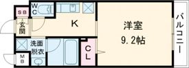 S-RESIDENCE宇品5丁目Ⅱの間取り画像