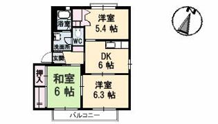 シャーメゾン大福 C棟の間取り画像