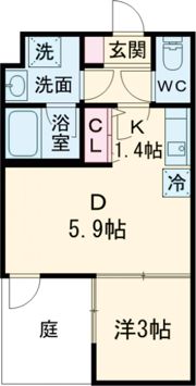 VINA山科WESTの間取り画像