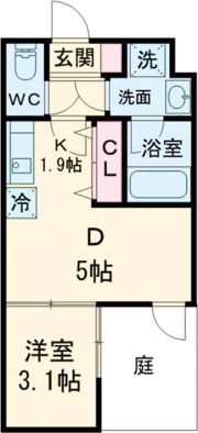 VINA山科WESTの間取り画像