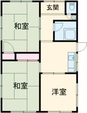 穴見住宅の間取り画像