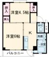 ビレッジハウス小坂2号棟の間取り画像