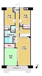 田園パーク土呂の間取り画像