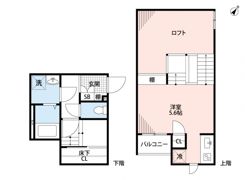 CB和白オーシャンヒルズの間取り画像