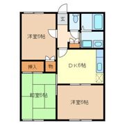 グランデュール新田の間取り画像