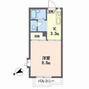 COZY ALLEY Aの間取り画像